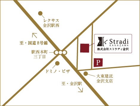 ストラディ金沢駐車場