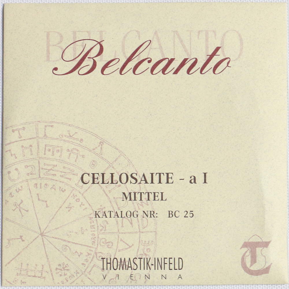 BELCANTO(ベルカント)│チェロ弦|弦|チェロ弦|THOMASTIK|ストラディ 
